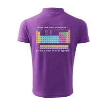 I wear this shirt periodically but only when I'm in my element I wear this shirt periodically but only when I'm in my element