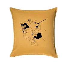 Lyžovanie - kreslené obrázok