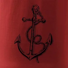 Kotva kreslená ceruzkou