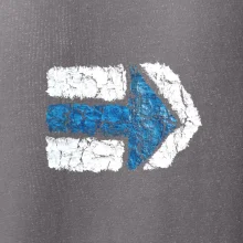 Párová turistická značka modrá