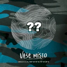 Vaše miesto - vrstevnice v kruhu