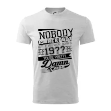 Nobody is perfect - Vlastný ročník