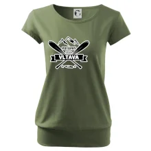 K vode - pádla hory (vlastný nápis)