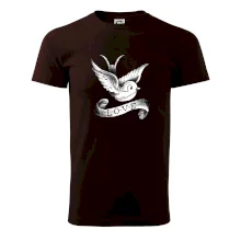 Love holubica - kreslená