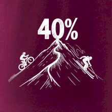 Narodeniny cyklista a lyžiar 40