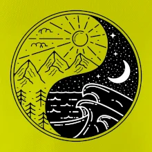 Yin & Yang hory a moře Yin & Yang hory a moře