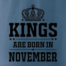 Kings are born in November