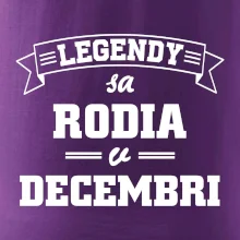 Legendy sa rodia v decembri