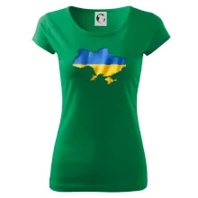 Ukrajina vlajka mapa Ukrajina vlajka mapa