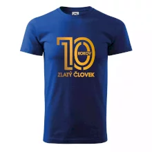 10 rokov zlatý človek 10 rokov zlatý človek