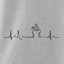 EKG zamilovaný pár EKG zamilovaný pár