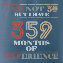 30 years 359 months of experience