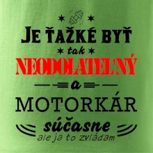 Neodolateľný motorkár