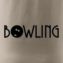 Bowling nápis Bowling nápis
