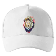 Hlava leva kreslená jednoduchá