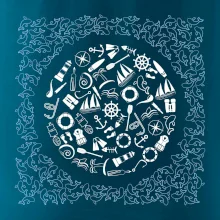 Námorné ikony a ryby