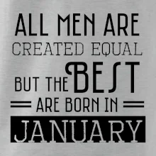 All men are created equal january