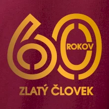 60 rokov zlatý človek