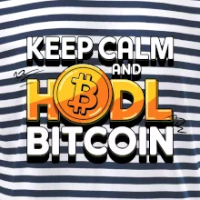 3D nápis Keep Calm and HODL Bitcoin 3D nápis Keep Calm and HODL Bitcoin