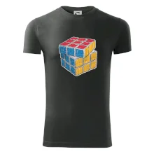 Rubikova kocka kreslená