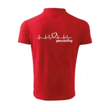 Moje srdce bije pre Geocaching -Text