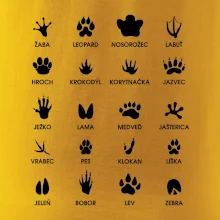 Zvieracie stopy - názvy