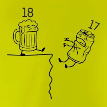 Pivo narodeniny - útes 18 rokov