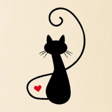 Zamilovaná mačka spredu Zamilovaná mačka spredu