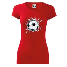 Futbalová lopta v triku Futbalová lopta v triku