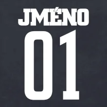 Futbalový dres - vlastné meno a číslo