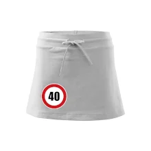 Dopravná značka - obmedzenie rýchlosti 40 Dopravná značka - obmedzenie rýchlosti 40