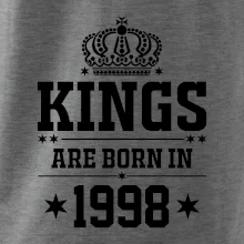 Kings are born in 1998 Kings are born in 1998