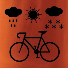 Cyklista za každého počasia