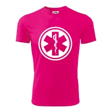 Rescue logo samostatné guľaté