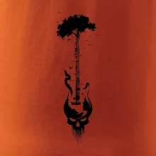 Gitara strom a lebka