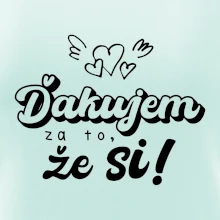 Písacie ďakujem za to, že si