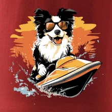 Border Kólia na vodnom skútri