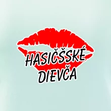 Hasičšské dievča pery