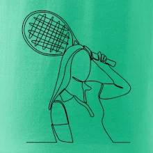 Tenistka jedným ťahom Tenistka jedným ťahom