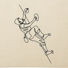 Lezecká stena jedným ťahom