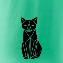 Origami mačka spredu