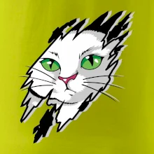 Kočka v roztrženém triku