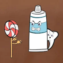 Lízátko pasta zuby