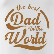 The best dad in the world - písacie
