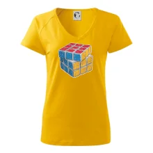 Rubikova kocka kreslená