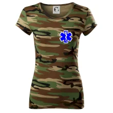 Rescue - Hviezda na prsníku + nápis na chrbte Rescue - Hviezda na prsníku + nápis na chrbte