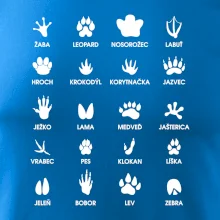 Zvieracie stopy - názvy