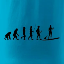 Evoluce paddleboard muž