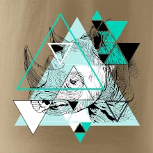 Biely nosorožec (Pecka design)