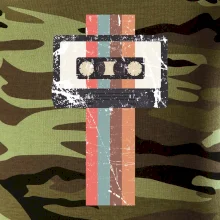 Retro kazeta - pruhy